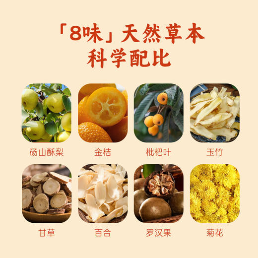 香港宝芝林 枇杷金桔秋梨膏300g/盒  蒸梨十碗🍐不如梨膏一勺 商品图2