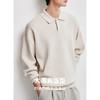 棉仓367826040-老钱风可机洗POLO领毛衣男 秋冬微宽松套头毛衣针织衫 商品缩略图0