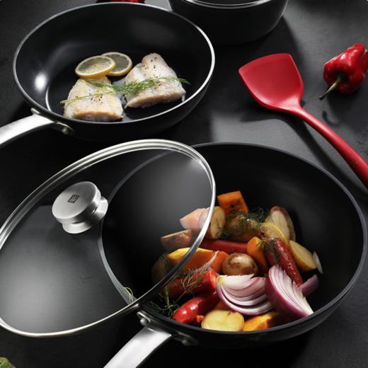 [双立人]Zwilling Enjoy 中式煎炒锅三件套装 商品图1