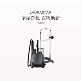 品牌直发 LAURASTAR 净化蒸汽挂烫机熨斗套装 伯爵灰 IZZI PLUS