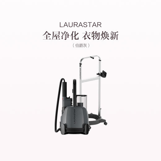 品牌直发 LAURASTAR 净化蒸汽挂烫机熨斗套装 伯爵灰 IZZI PLUS 商品图0