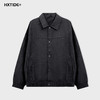 【新品上新】HX 春秋季翻领皮茄克衫外套轻奢质感S105533393101/02 商品缩略图2