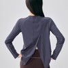 Gymicon能量符号 秋冬宽松瑜伽服休闲运动服女透气速干跑步健身长袖T恤YASY2531 商品缩略图0
