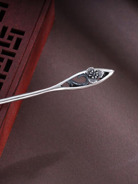 子佩集S925银【迎蕊】发簪【E120-1】纯银2502