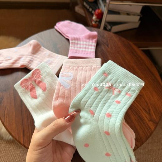 （FL代工厂做的外贸单）出口日本的95％天竺棉儿童袜~ 商品图4