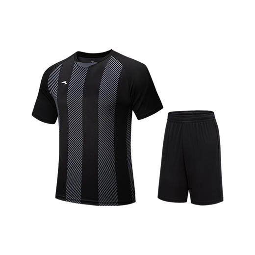 超级安踏男子速干足球套装透气亲肤比赛服运动短袖短裤152541201U 商品图5