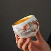 朕的潮代·龙凤对杯茶具礼盒 非遗传承 瓷胎鎏银技艺 胎质细腻 图案精美 馈赠佳品 收藏茗器 商品缩略图2