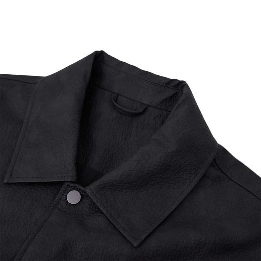 【新品上新】HX 春秋季翻领皮茄克衫外套轻奢质感S105533393101/02 商品图4