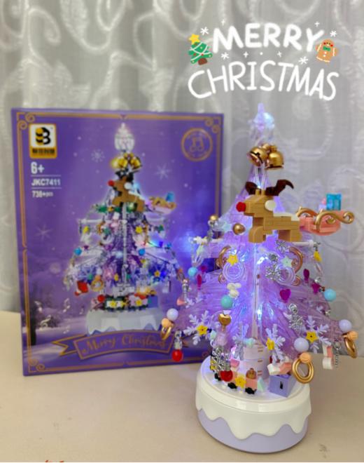 😍【联合创想JKC7411圣诞音乐盒】 🌈颜值高，圣诞氛围感满满，💥还很新奇好玩~ 🍑We wish you a Merry Christmas and a Happy New Year💕 商品图4