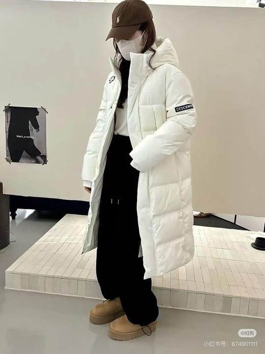 D桑特户外运动中长款情侣款羽绒服 商品图5