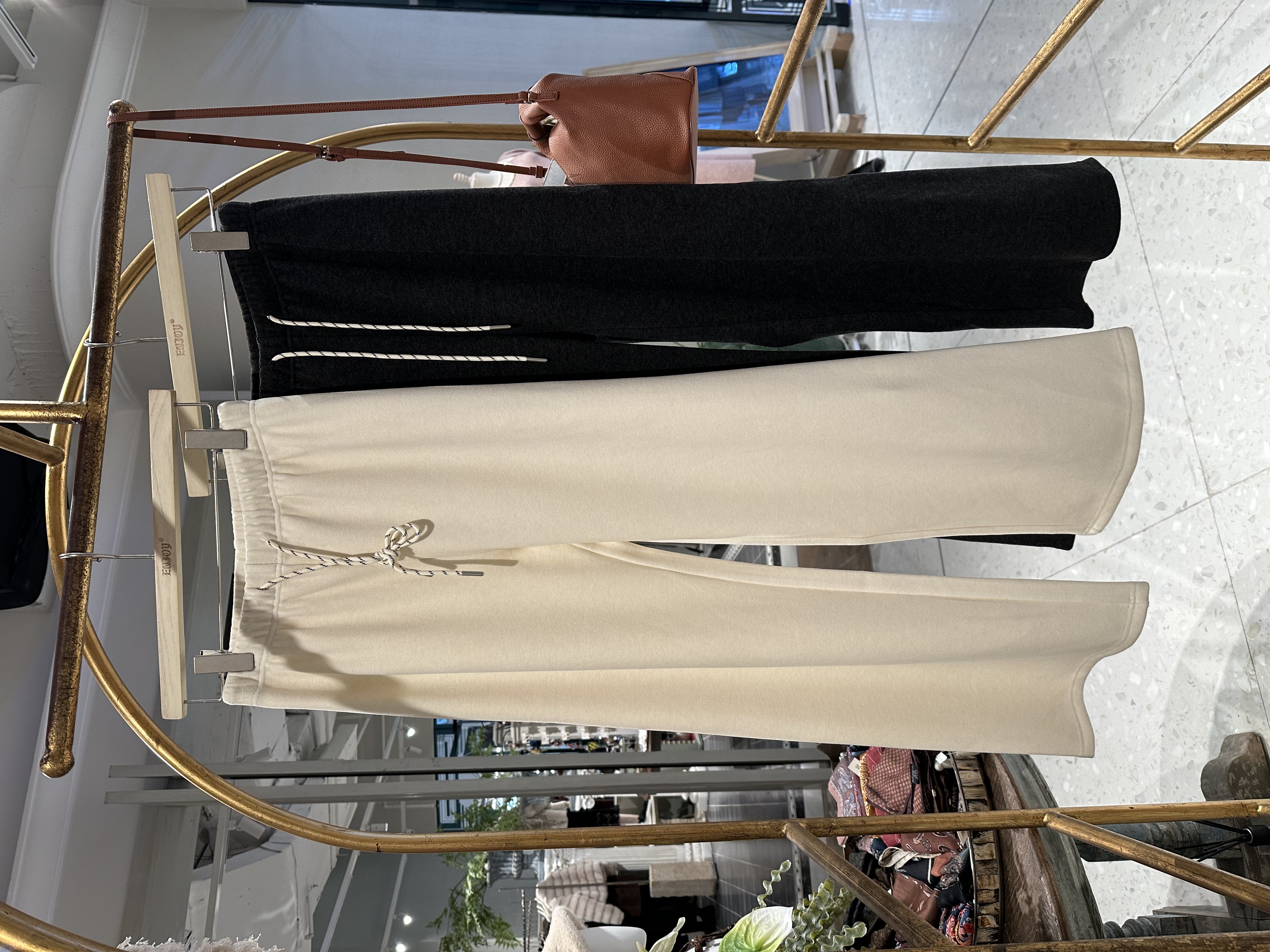 【门店同款】ENJOY冬季缪系抽绳加厚糯米裤 167948039