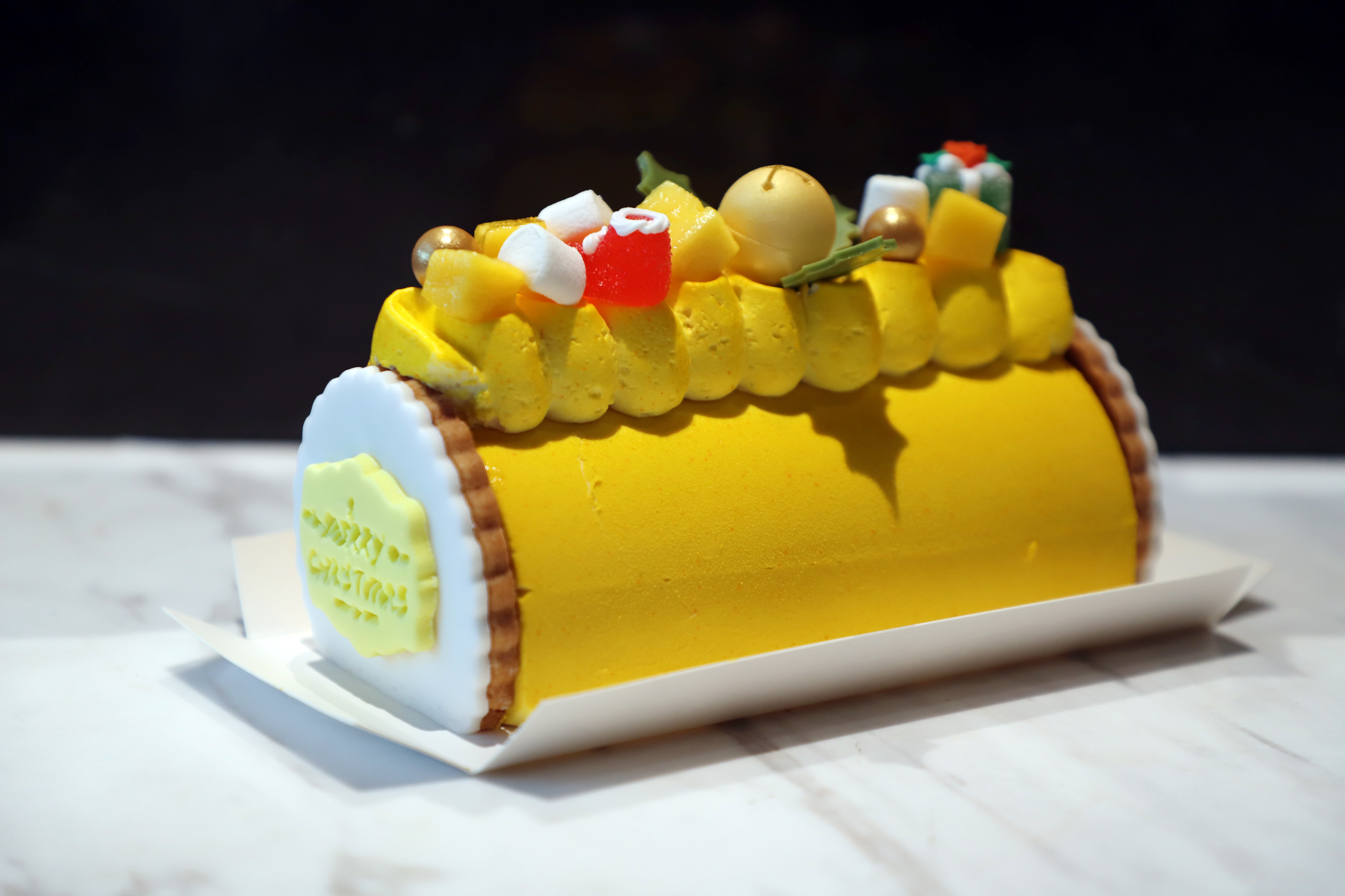 【佘山艾美】圣诞树根蛋糕