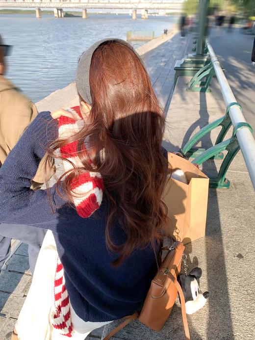 <曾小咸推荐> 现货秒杀！微信超特价！圆领套头毛衣女针织衫 日常179.99 立减90 秒杀89.99！ 商品图8