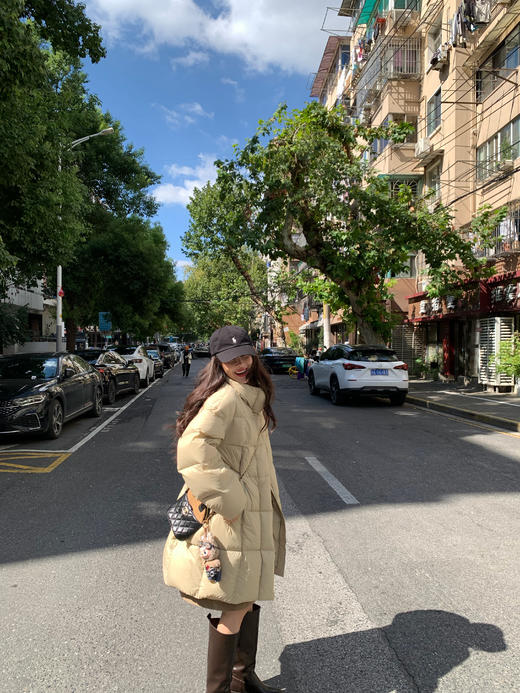 Read Nameless /超柔长款羽绒服 甘草色 2025/11/15 商品图12