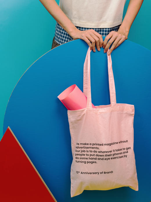 BranD环保袋系列 Chris帆布包/粉色/黄色13周年帆布包 商品图3