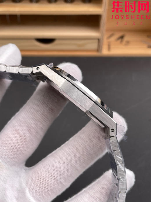 APS爱彼皇家橡树系列15400 黑色盘 "钢王" 3120一体机 男士腕表 表径41mm 商品图5