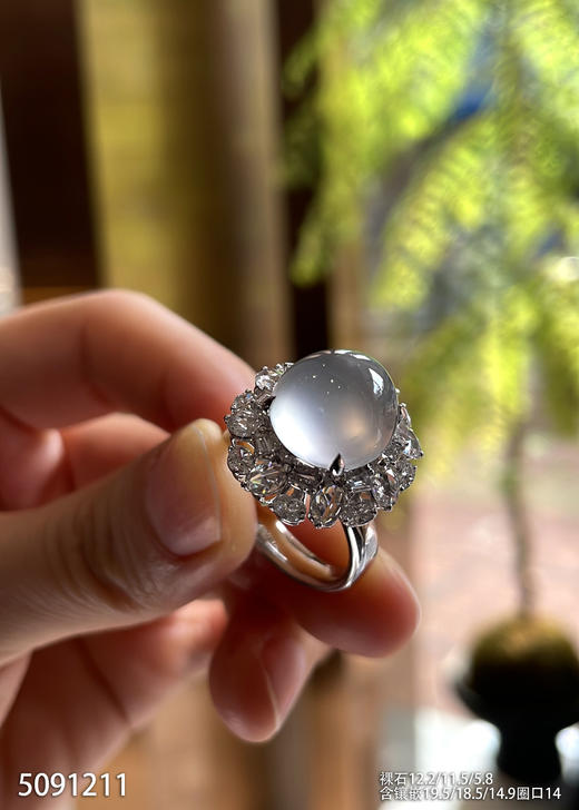 5091211，蛋面戒指。具体价格微信咨询 商品图1
