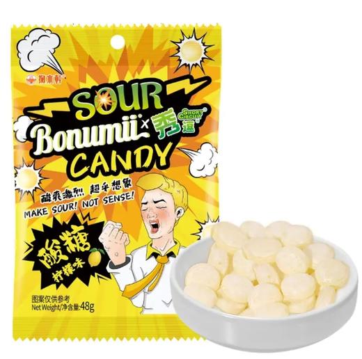 宝奴咪秀逗酸糖柠檬味48g 商品图0
