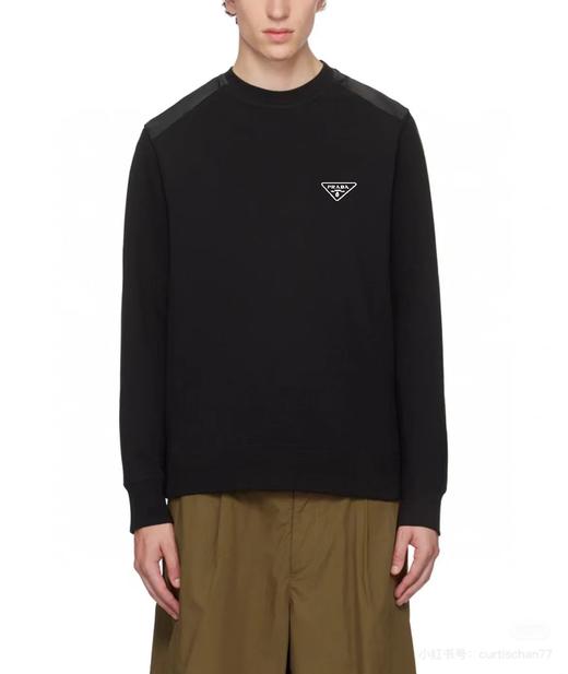 P.R.D 科技加绒面料 宽松长袖T恤 CX242 商品图1