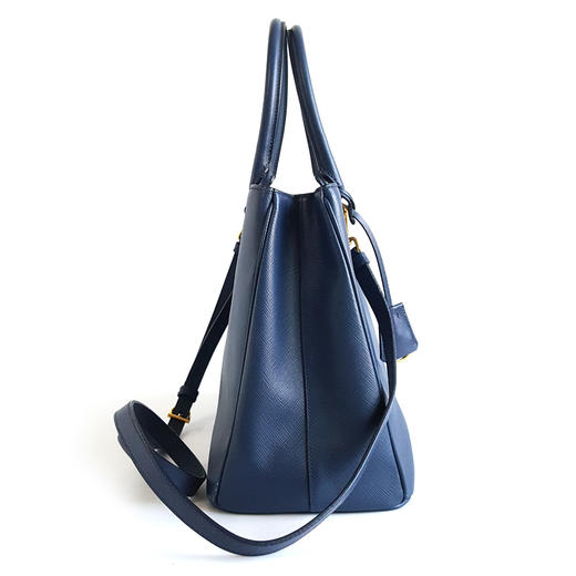 【95新】Prada普拉达中号蓝色杀手包手提单肩包女士191025JJ31 商品图2