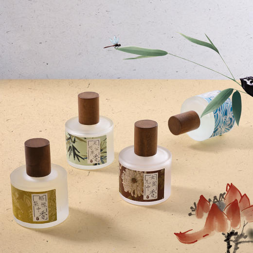 【国潮古风系列】初心恋人 古风香水 以古香制法 木质感瓶盖 持久留香 多种香型任选 商品图2