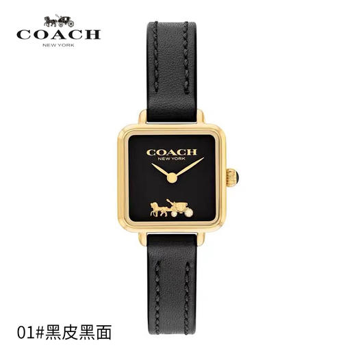 【轻奢鼻祖COACH·复古蔻驰小方糖女士腕表】COACH当家明星表款！ 经典百搭不挑人 明星出街必备单品 六色可选 商品图1