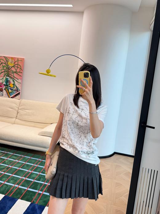 迪奥 26年早春新品 巴洛克风格建筑印花T恤(KX*MM) 商品图4