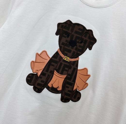 女款全棉卡通刺绣短袖T恤ba011 商品图2