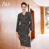 AD气质轻奢高级感两件套女士半身裙新款花灰色羊毛粗花呢小香套装 商品缩略图0