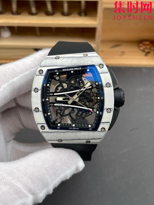 【贵重物品】只适合高端玩家 RF理查德米勒RM61 RM061男士系列"跑道"NTPT碳纤维壳/TZP陶瓷壳 男士腕表 商品图0