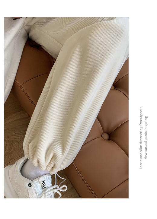 【YW】无忧购“清仓福利”限时99元/3条中线侧开叉爱心直筒卫裤抽绳运动裤Z143/Z131/Z080  （截单后3-5天发货） 商品图13