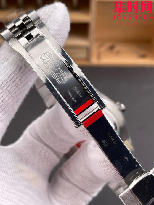 ARF劳力士日志型41mm 黑盘钻面 丹东3235机 五珠链 904L钢 男士腕表 商品图6