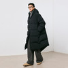棉仓3671015003-茧型宽松长款连帽羽绒服长白山90白鹅绒三防面料 商品缩略图3