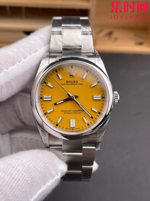 VS劳力士蚝式恒动36系列126000 VS恒动36mm VS恒动36“皮卡丘” 板链 丹东3230机 904L钢 小手腕福音 商品图2