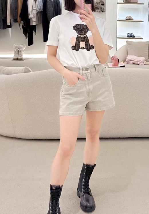 女款全棉卡通刺绣短袖T恤ba011 商品图3