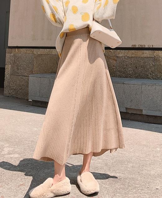 【YW】无忧购“清仓福利”限时99元/3条带扣竖条纹大摆裙Y807/Y808（截单后3-5天发货） 商品图7