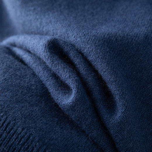 S.Y.C【软糯腔调】羊绒圆领女针织秋季不褪色开衫打底35R240114 商品图3