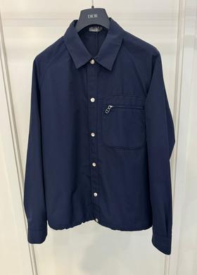 中性款logo拉链外套la010