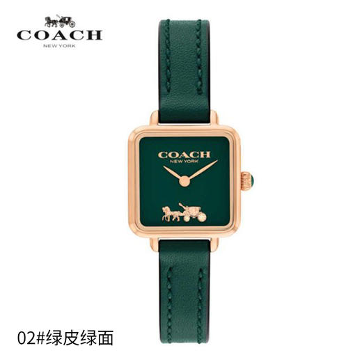 【轻奢鼻祖COACH·复古蔻驰小方糖女士腕表】COACH当家明星表款！ 经典百搭不挑人 明星出街必备单品 六色可选 商品图2