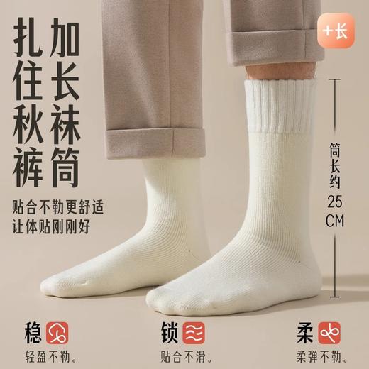 【YW】无忧购19元2双，35元5双超厚羊绒袜子男士秋冬款加厚加绒保暖抗寒地板袜（截单后3-5天发货) 商品图3