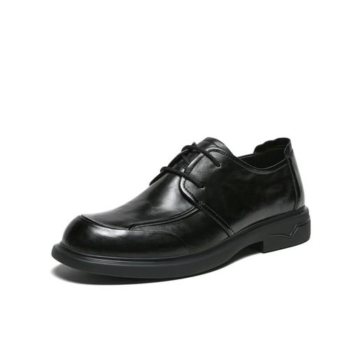 【云粉节】BF楼百思图26春季新款厚底增高休闲皮鞋商务通勤男士皮鞋8FH01AM6吊牌价959，现价480 商品图2