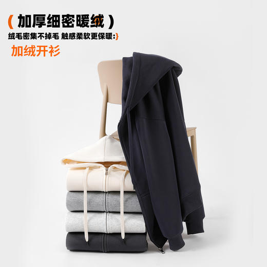 MY MEMORY情侣拉链卫衣丨3层锁温 循环保暖 潮流穿搭bi备~ 商品图7