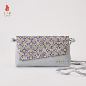 SAINTJOY/上久楷 女式手拿包斜背包 圆福纹 BWS24B0106