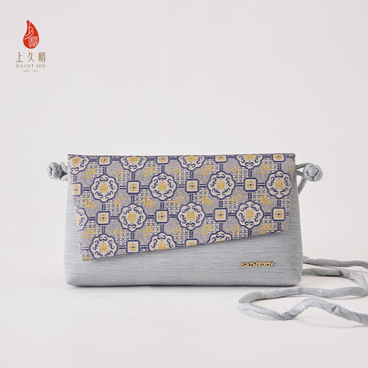 SAINTJOY/上久楷 女式手拿包斜背包 圆福纹 BWS24B0106 商品图0