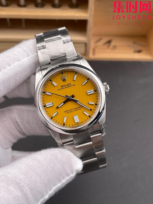 VS劳力士蚝式恒动36系列126000 VS恒动36mm VS恒动36“皮卡丘” 板链 丹东3230机 904L钢 小手腕福音 商品图1