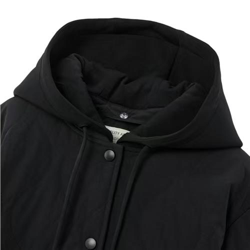 佐丹奴女装25年裥棉保温连帽可拆两穿外套05375637 商品图4