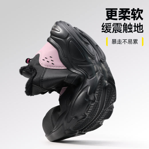 女士新款冬季加绒劳保鞋防砸防刺4.0凯夫拉橡塑底轻便 商品图6