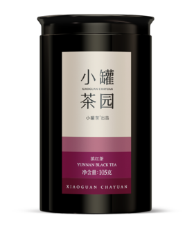 小罐茶彩宝系列滇红茶新正宗一级红茶茶叶105g*1单罐装