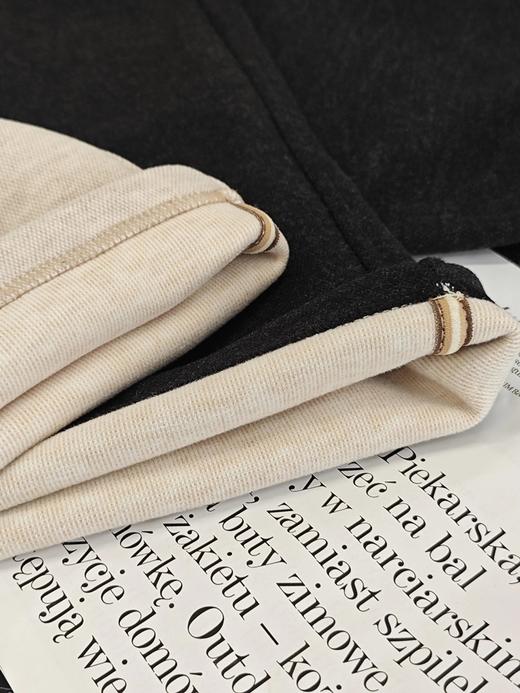 耐尔 羊毛保暖塑腰直筒裤 W4075 商品图7