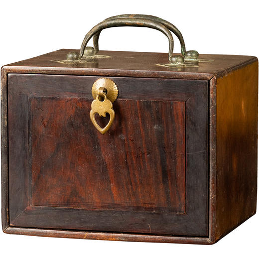 清	红木拉门式文房盒 商品图5